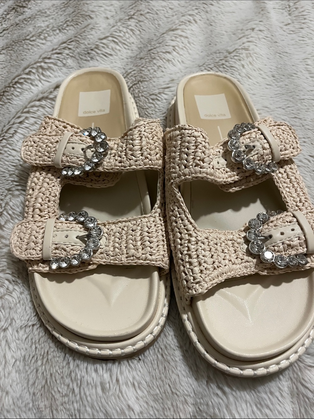 Dolce Vita Shauny Crystal Sandals